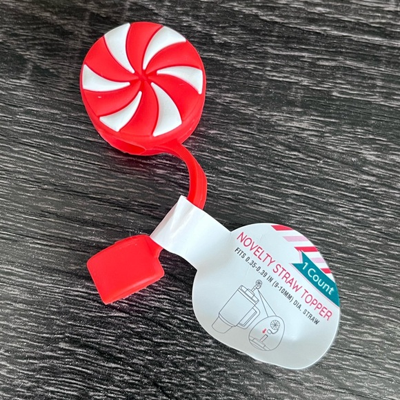 Target Bullseye Christmas Straw Toppers (Full set)🍭 - Picture 3 of 7